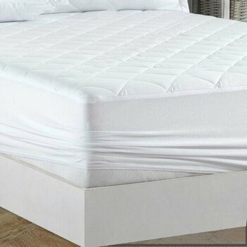 Formeya Adelya Mikrofiber Alez Kapitone Fitted Yatak Koruyucu Alez - Beyaz - 90 x 190 cm