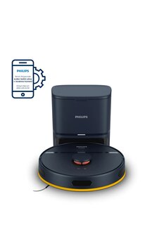 Philips HomeRun 2100 Serisi Aqua İstasyonlu Lacivert Robot Süpürge,