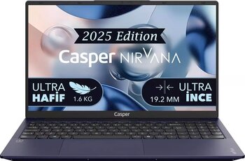 Casper Nirvana X600 i5-13420H 8GB 250GB SSD 15.6" W11P Laptop X600.1342-8U00R-M-F
