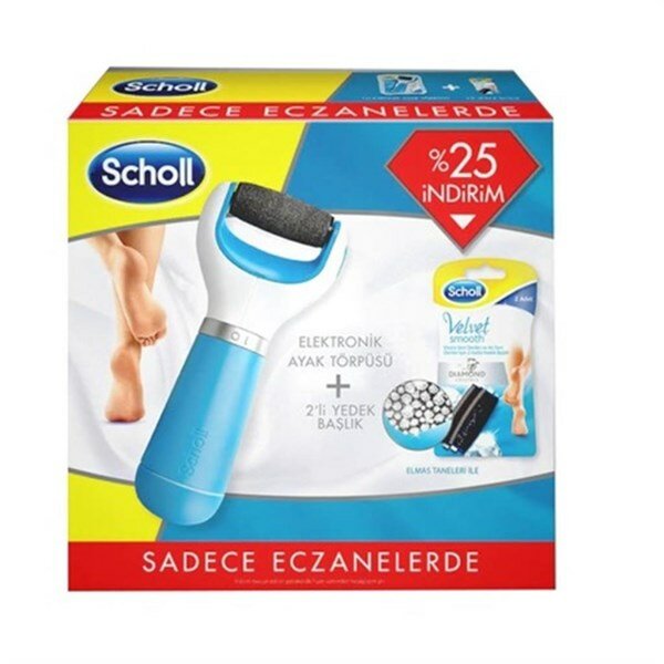 Scholl Velvet Ayak Törpüsü Mavi Kit + Velvet Yedek 2'li