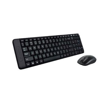 Logitech Mk220 Q Kablosuz Siyah Multimedya Klavye/Mouse Set 920-003163