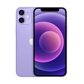 Yenilenmiş Apple iPhone 12 Mini 64 GB (12 Ay Garantili) - B Grade - B Grade - Çok İyi - Mor
