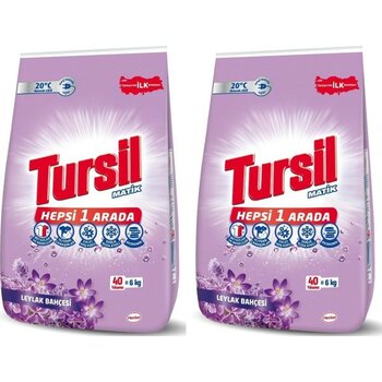 Tursil Leylak Bahçesi Toz Deterjan 6kg (2 Paketi) - 0,5 gr