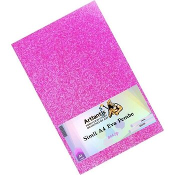 Artlantis Simli Eva A4 Artlantis Simli Eva 10 Renk 5'li 20 x 30 cm - Pembe