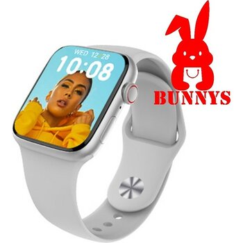 Rabbit Store Xiaomi Uyumlu Akıllı Saat Watch 8 Pro 45MM Nfc Özellikli Bt Çağrı Destekli - 45 mm - Gümüş