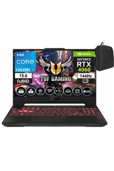 ASUS TufF15 I7-13620H 32gb DDR5 2TB SSD WIN11Home 15.6\" Fhd 144Hz 8GB/RTX4060 FX507VV-LP24223+ZETTAÇNT