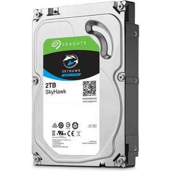 Seagate 2 TB Skyhawk 3.5" 256MB 5400RPM (ST2000Vx015) 7/24 Güvenlik Disk