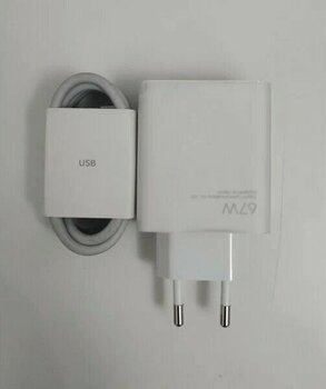 Xiaomi Turbo 67W Beyaz Type-C Hızlı Şarj Aleti + Type-C Kablo