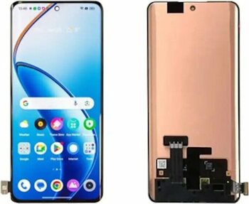 Oppo Realme 12 Pro Lcd Ekran Dokunmatik Si̇yah