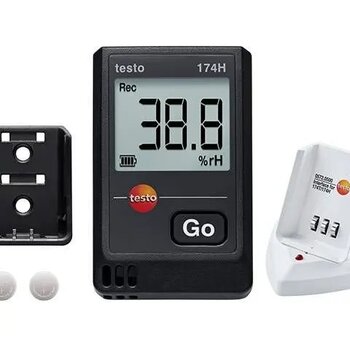 Testo 174h Sıcaklık ve Nem Datalogger Seti