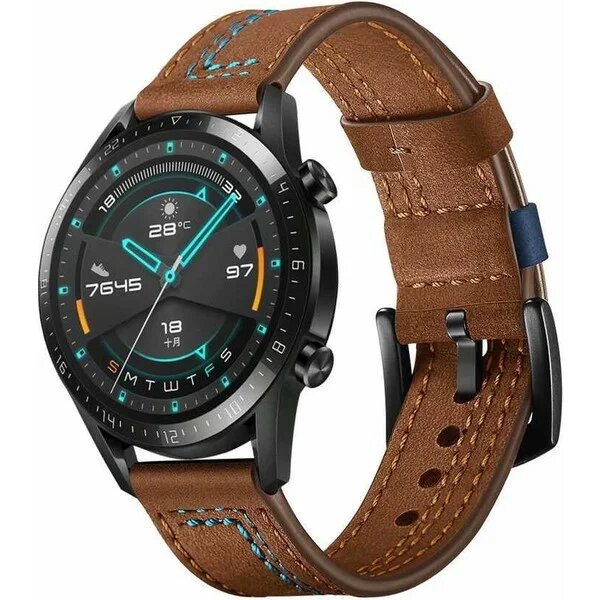 Huawei Watch GT3 KRD-19 Kahverengi Akıllı Saat Kordonu