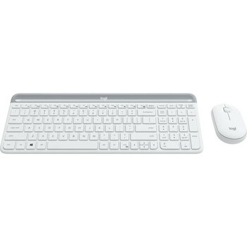 TeknoKapsül Logitech MK470 Q Tr Ince Kablosuz Klavye Mouse Set Beyaz 920-009436