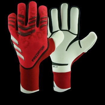 Adidas Predator Pro Urg 2.0 Kemiklitam Profesyonel Kaleci Eldiveni - Kırmızı - 9