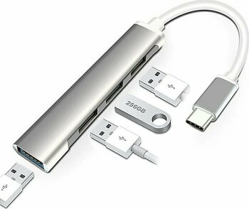 Batcell 4 Port Type-C USB Çoğaltıcı USB Hub OTG USB Çoklayıcı Type c 3.0