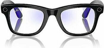 Ray-Ban Meta Wayfarer Akıllı Gözlük Siyah Şeffaf Mavi Işık Filtreli