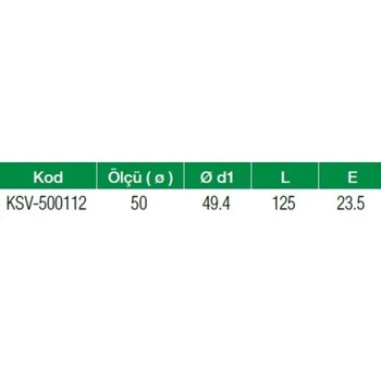 Formül Pprc 50 Mm Plastik Küresel Vana Pn25 (2 Adet)
