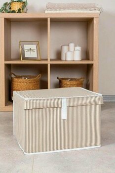 About The Perfect 2'li Kahverengi Kapaklı Mini Kutu Hurç 40X30X26 Cm, Şık ve Kullanışlı Depolama Çözümleri - Altın - Yeşil - Renkli - 1 Adet