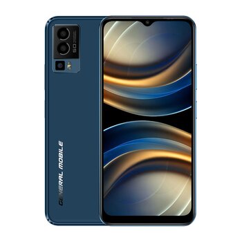 General Mobile Gm 23 Mavi 128 Gb 4 Gb Ram Akıllı Telefon (General Mobile Türkiye Garantili)