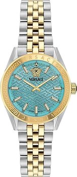 Versace V-Code Lady VRSCVE8I00524 Turkuaz Kadın Kol Saati