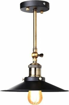 Riolight  Retro Tekli Sarkıt ve Aplik - Siyah