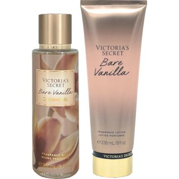 Victoria's Secret Bare Vanilla Cashmere & Bare Vanilla  Vücut Losyonu ve Spreyi 2'li Set