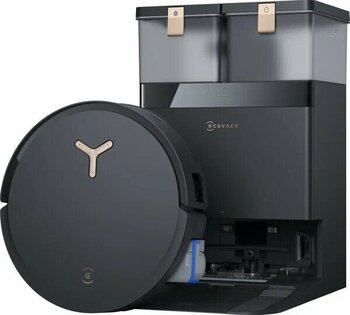 Ecovacs Deebot X8 Pro Omni Siyah Süpürme ve Silme Var 18000 Pa Robot Süpürge ve Paspas