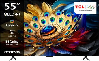 TCL55C655GTV QLED 4K UHD 55INC GOOGLE TV