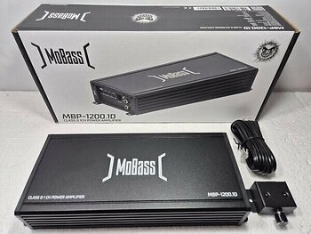Mobass Mono Amfi - Mobass MBP-1200.1D Bass Anfisi - Bass Kontrollü Mono Anfi