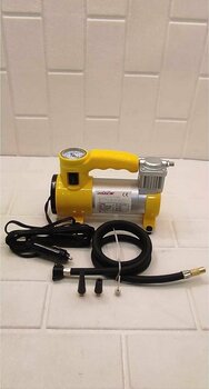 Oscar Oto Araç Kompresörü Hava Pompası Işıklı 12v Çakmaklik Girişli Hava Kompresörü