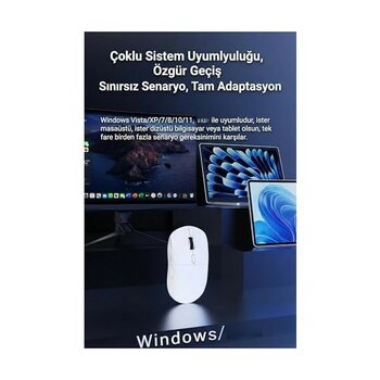 Hype Store Kablosuz Gaming Mouse 12800 Dpı 3 Modlu Bluetooth 2.4g USB Kablolu 1000Hz Raporlama Hızı 67G Ultra Hafif 6 Tuş 300MAH Şarjlı Ofis Oyuncu...