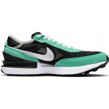 Nike Waffle One Black Green Sneaker Unisex Günlük Spor Ayakkabı Siyah Yeşil DC0481-008 - 38 - Siyah - Yeşil