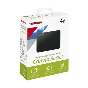 Toshiba 2.5 4TB Canvio Basics HDTB440EK3CA Siyah