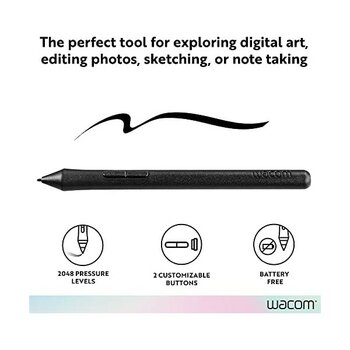 Wacom LP190K Kalem, Siyah/çok Renkli - Siyah