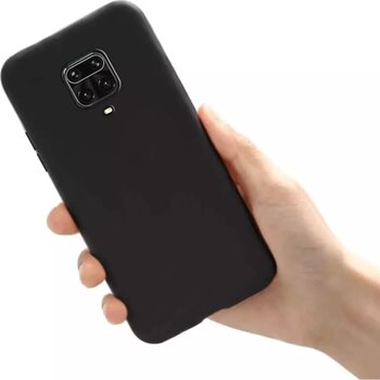 Xiaomi Redmi Note 9 Pro Kılıf Kamera Korumalı Silikon Rubber Arka Kapak