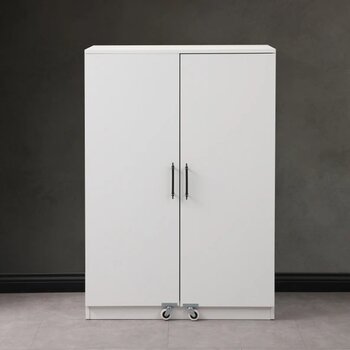 Kiler, Blesk 2 Kapaklı Küçük Erzak Kiler Mutfak Dolabı Beyaz