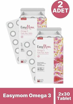 Easymom Omega 3 30 Tablet 2 Adet Sıfır