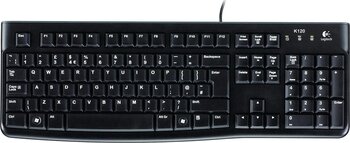Logitech K120 Q İngilizce 920-002508 Kablolu Klavye
