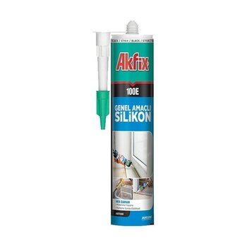 Akfix 100E Genel Amaçlı Silikon 280 ml Beyaz