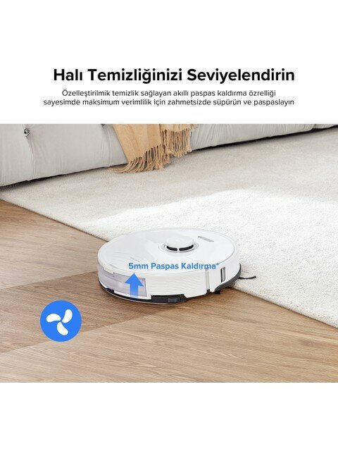 Roborock S8 Sonic Beyaz Akıllı Robot Süpürge
