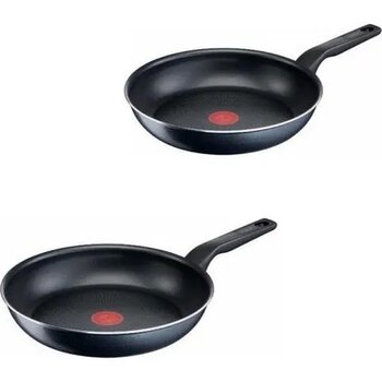 Tefal Titanyum Xl Force Siyah 20-28 cm 2 Parça Tava Seti