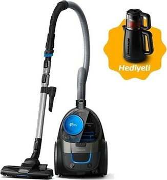 Philips Powerpro City Toz Torbasız Süpürge 1000 Watt HEPA Filtreli 1,5 Litre Toz Haznesi ile Güçlü Temizlik - Beyaz