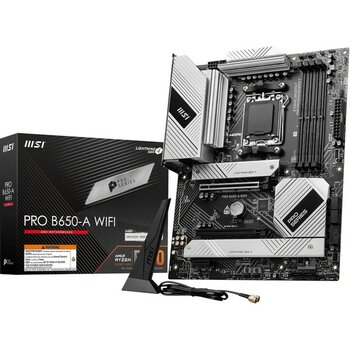 Storemax Msı Pro B650-A Wıfı Am5 Ddr5 7600MHZ(OC) HDMI Dp 3x M.2 USB 20 Gbps 2.5g Lan Wı-Fı 6e Atx