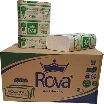 Rova Premium Z Katlama Havlu Peçete (200’LÜ) 12 Adet