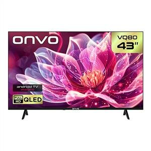 Onvo 43Vq80f3fa 43İnc 109 Cm Fhd Whaleos Android Smart Qled Tv