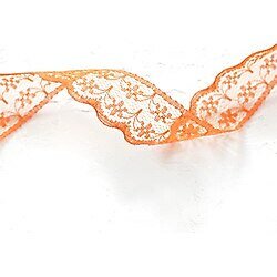 Bimotif Turuncu dantel şerit 2 metre 2 cm