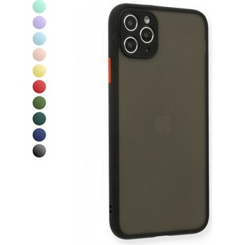 Fitcase iPhone 11 Pro Kılıf Montrea Silikon Arka Kapak - Kırmızı