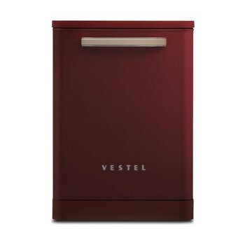 Vestel BM 5001 Retro Bordo 5 Programlı Bulaşık Makinesi
