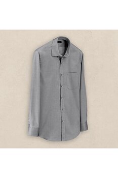 Sarar ELETA SELECTION PAMUKLU GRİ GÖMLEK 44 Beden