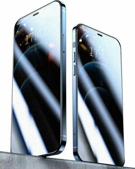 MobaxAksesuar Hayalet Rika Privacy Temperli Cam Siyah Apple iPhone 11 Pro Ekran Koruyucu