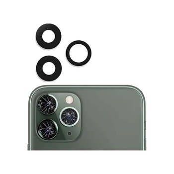 Iphone Uyumlu 11 Pro Arka Kamera Camı (sadece Çıtasız Kamera Camı)